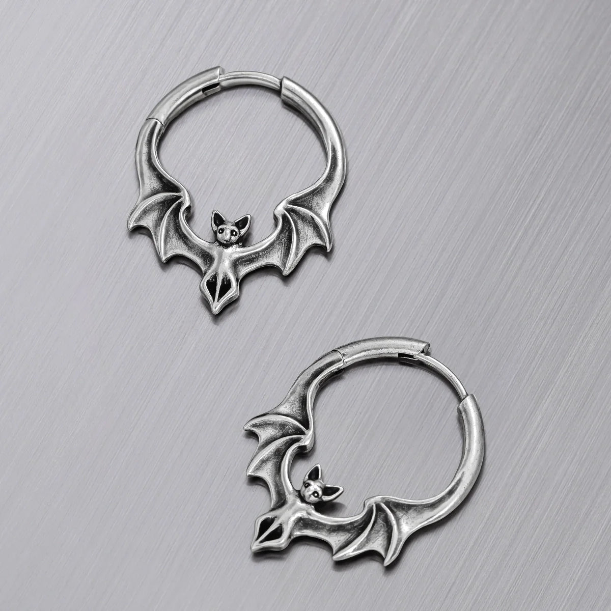 GOTHIC BAT EARRINGS