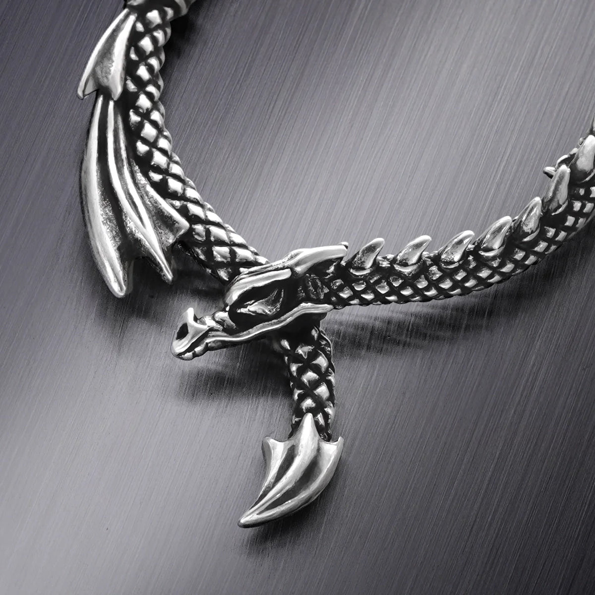 OUROBOROS DRAGON EARRINGS