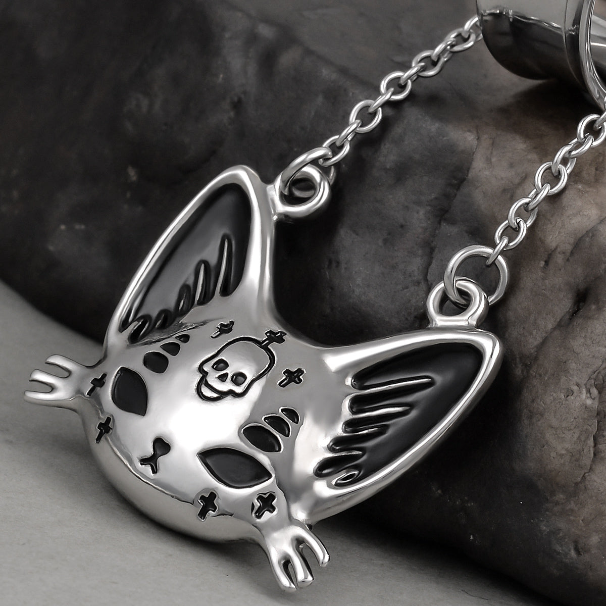 MYSTIC CAT SKULL DANGLES