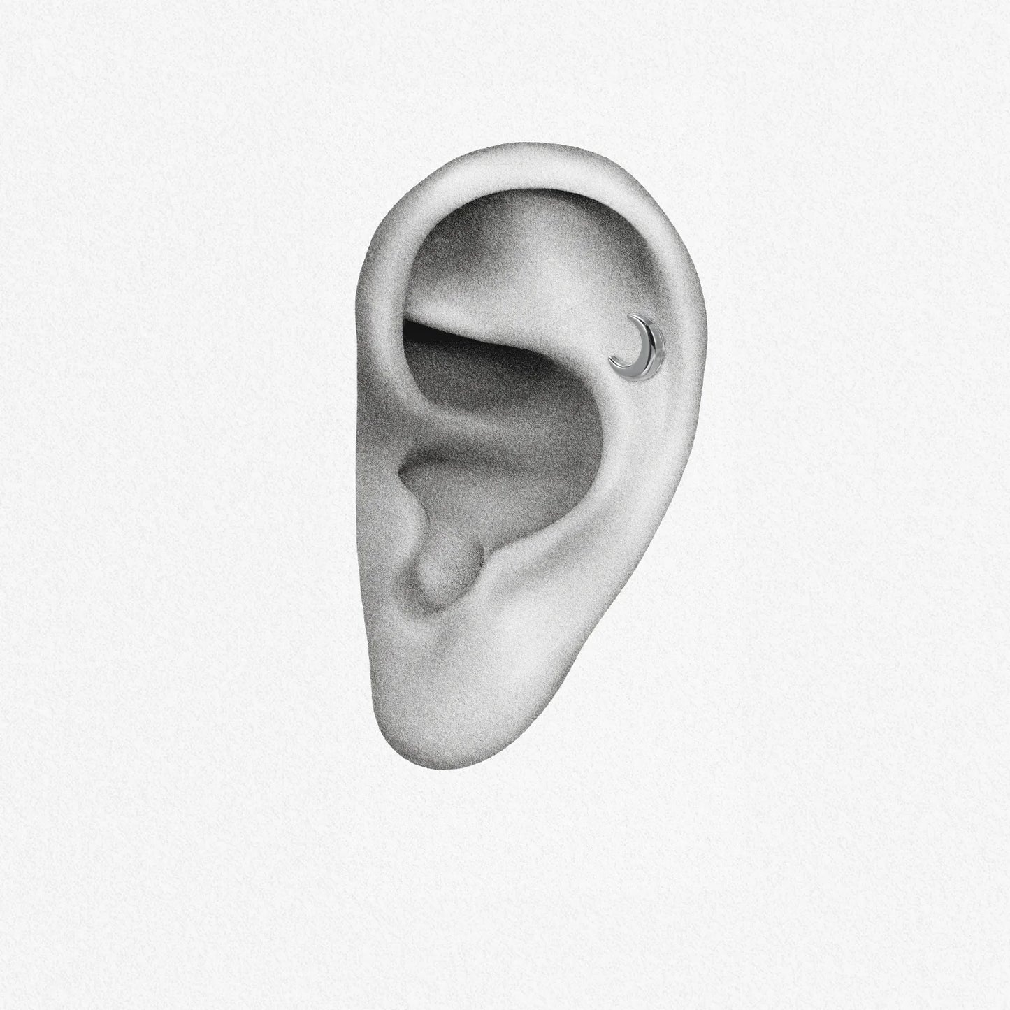 LUNAR FLAT BACK STUD
