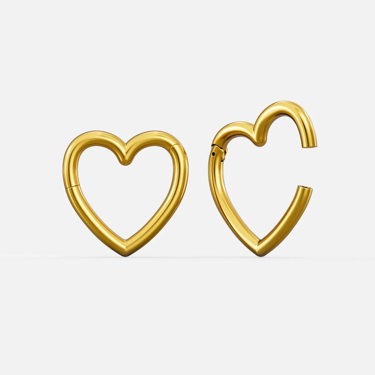 ROMANTIC HEART EAR WEIGHTS