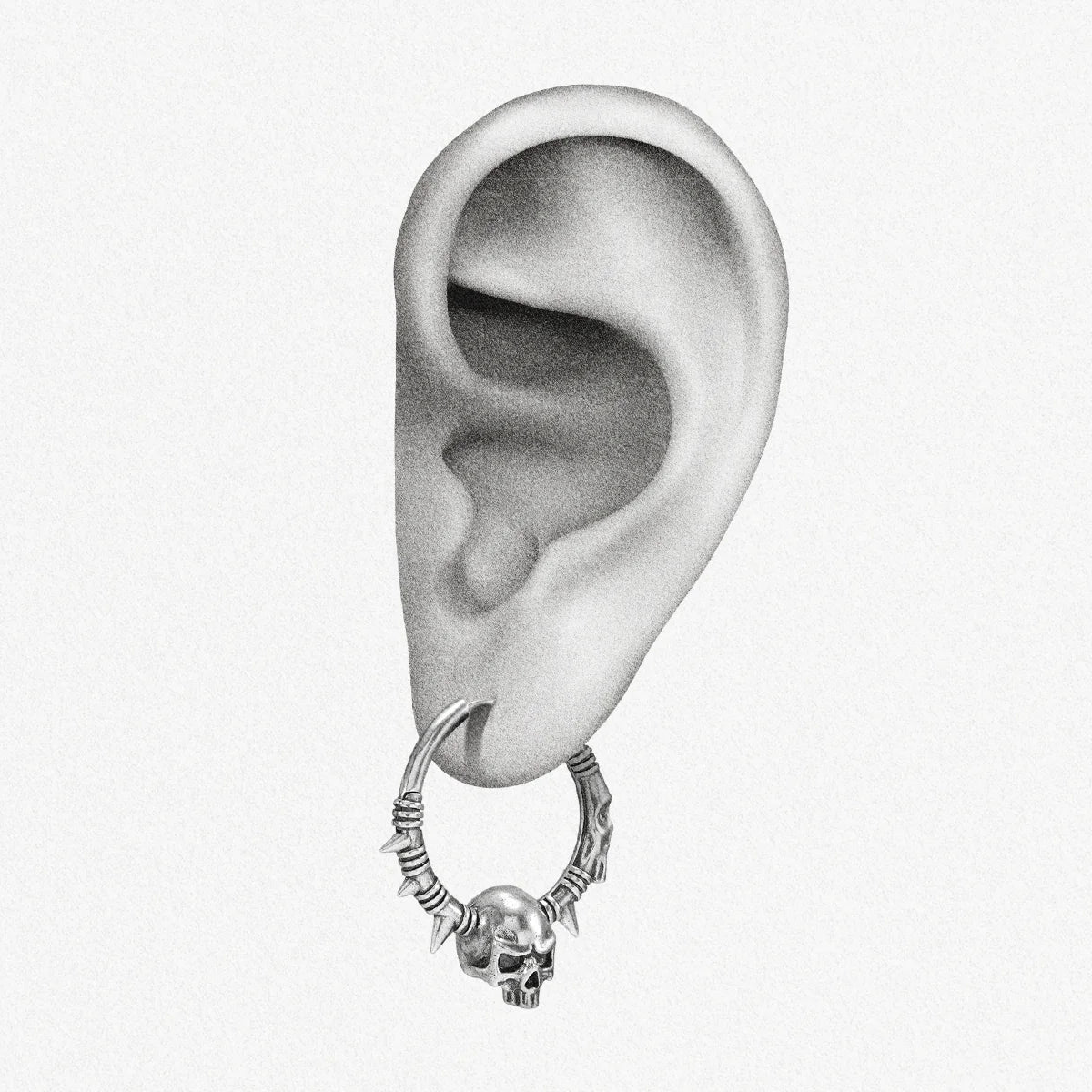BONE WARRIOR EARRINGS
