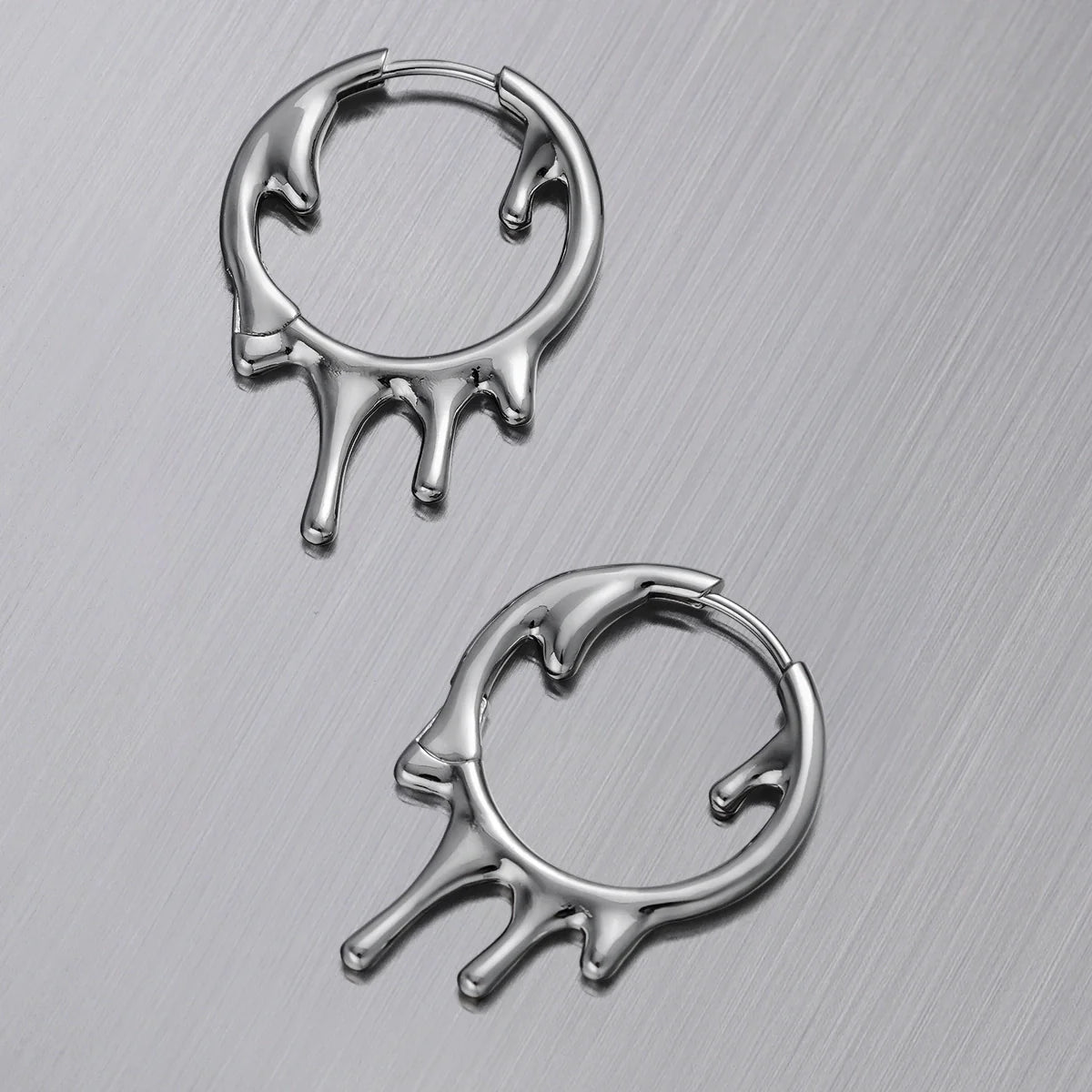 MOLTEN DROP EARRINGS