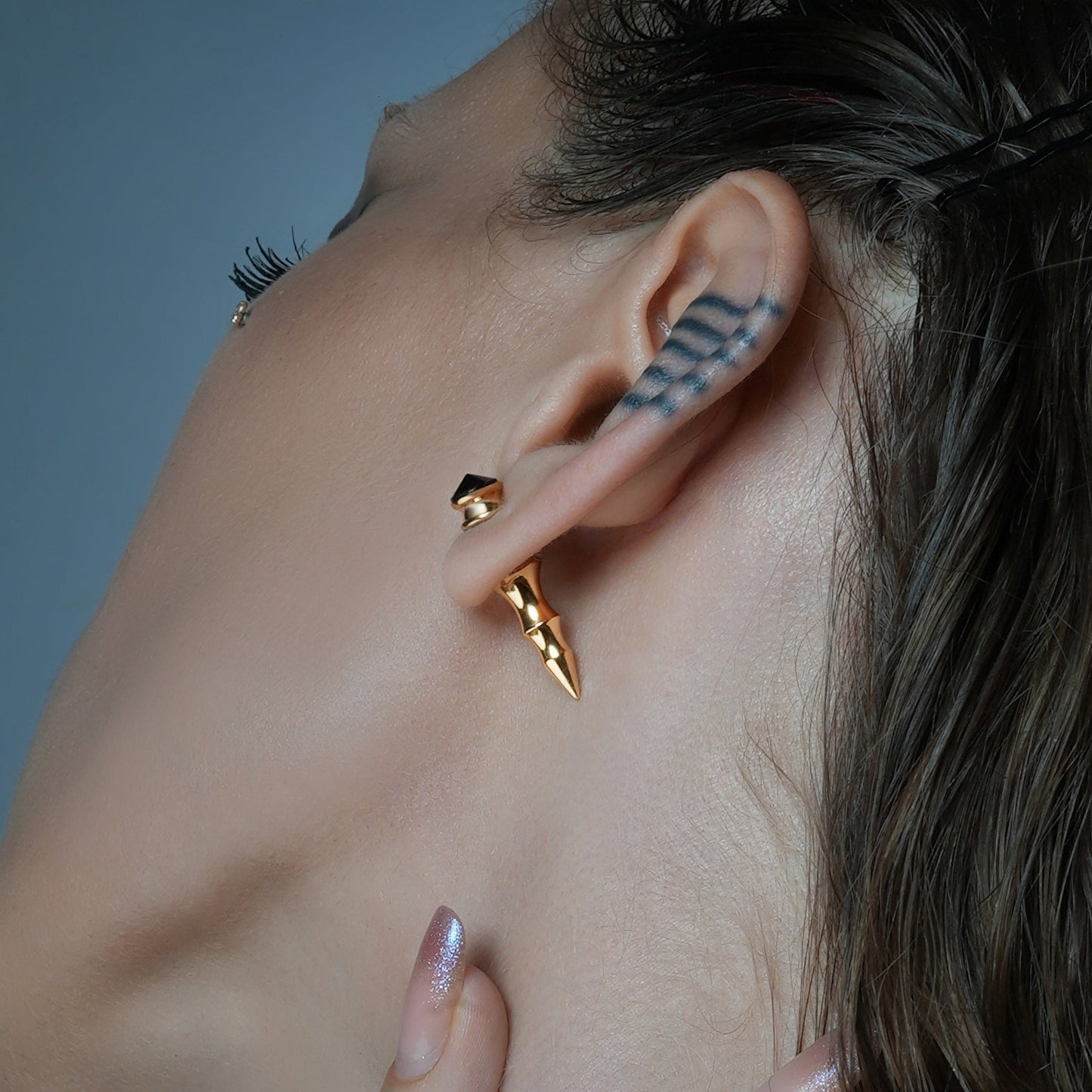FANG EDGE EAR STUDS