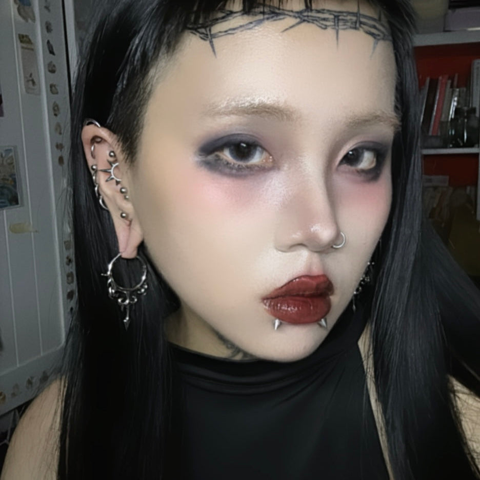 HELLFLAME BLADE EARRINGS