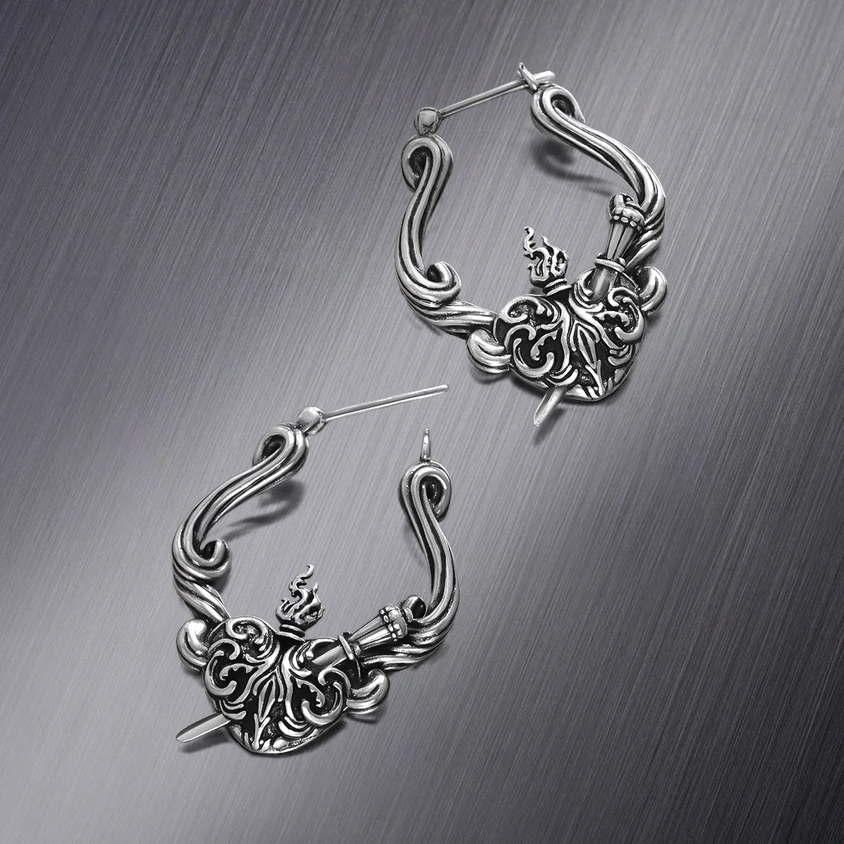 PASSIONATE HEART EARRINGS