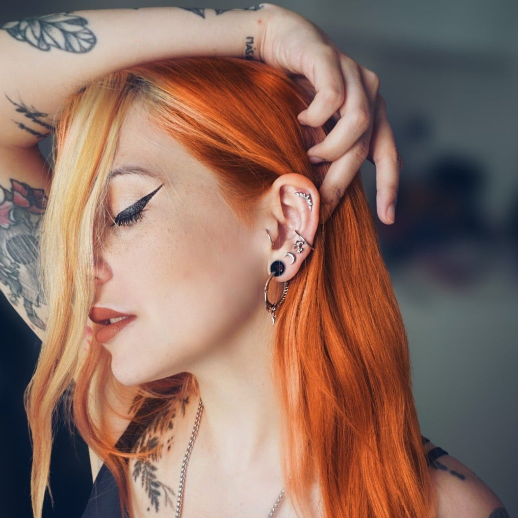 OUROBOROS DRAGON EARRINGS