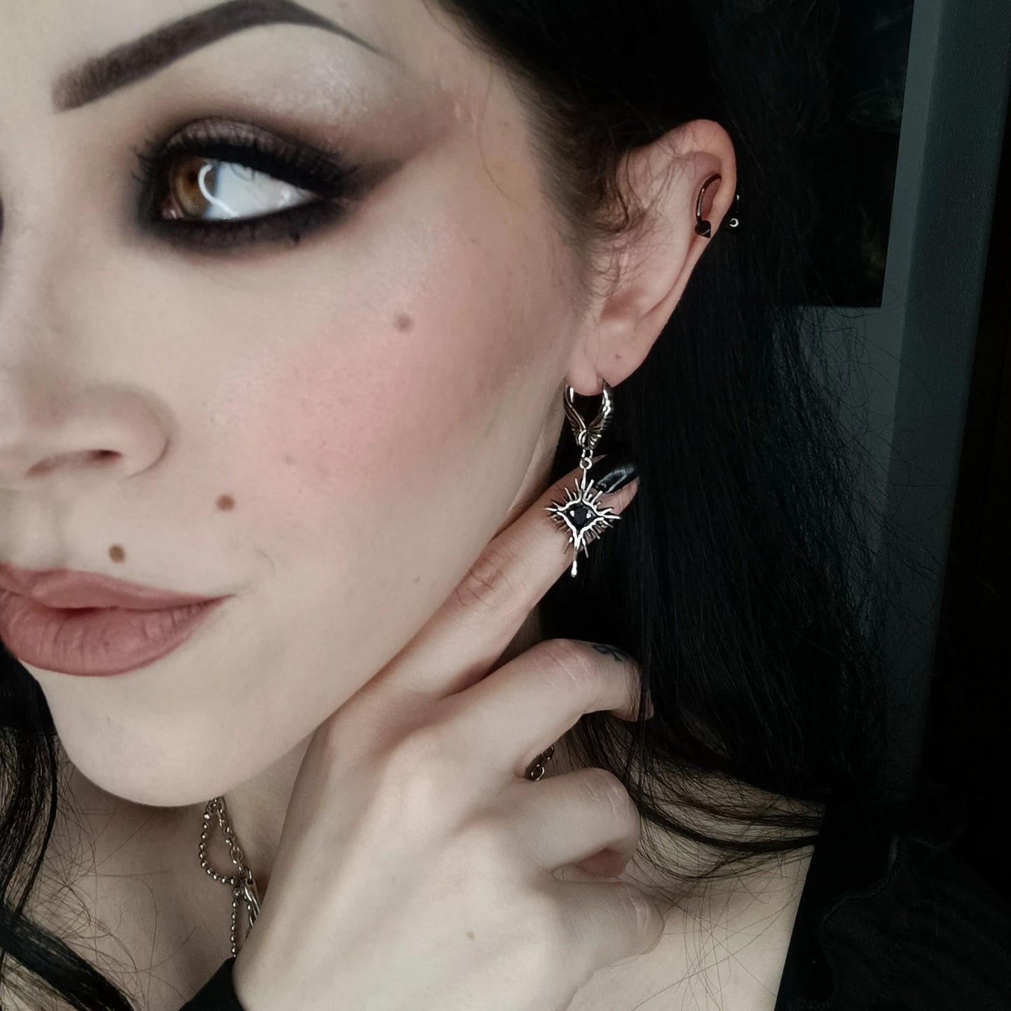 WINGED HEARTBURST EARRINGS
