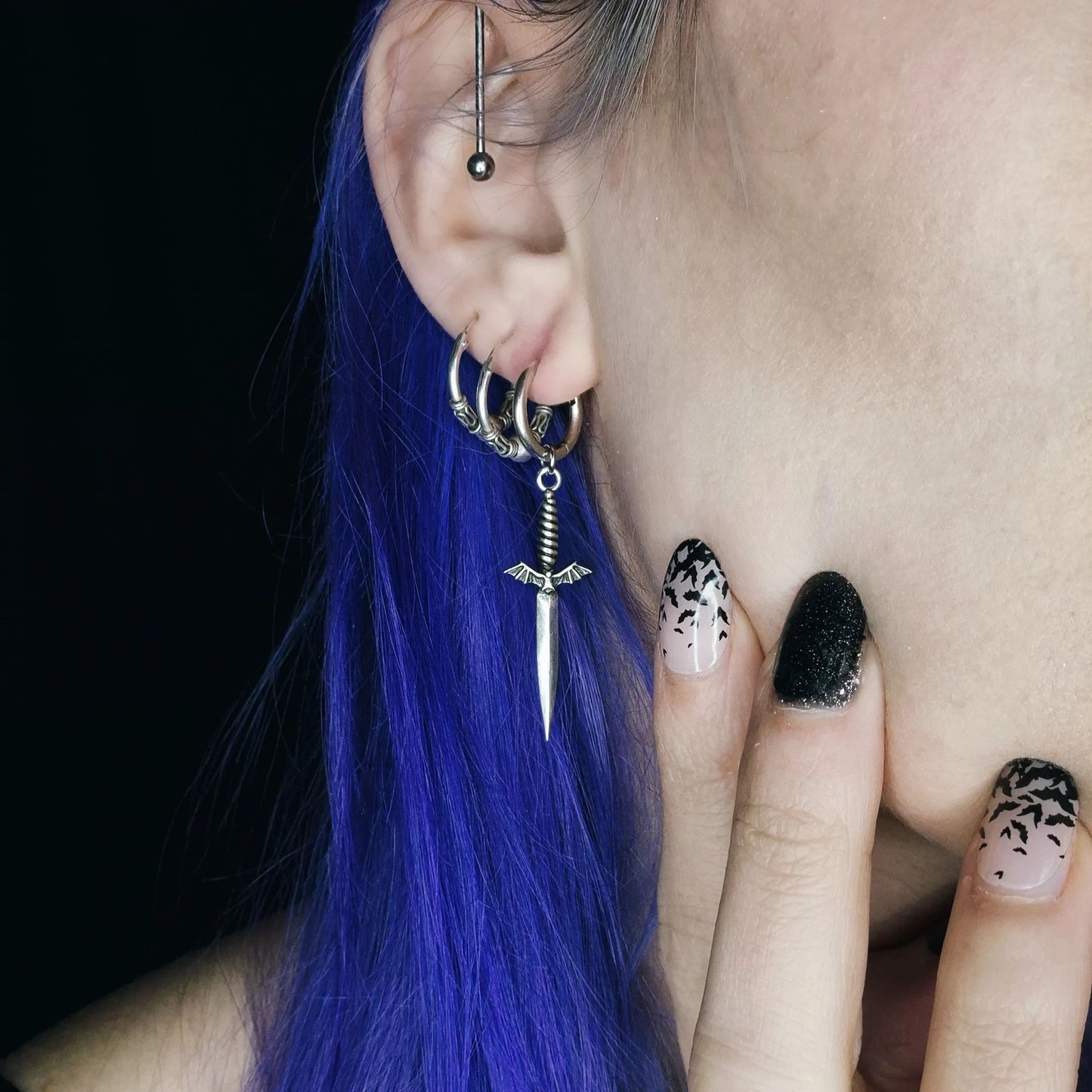 BLADE WING EARRINGS