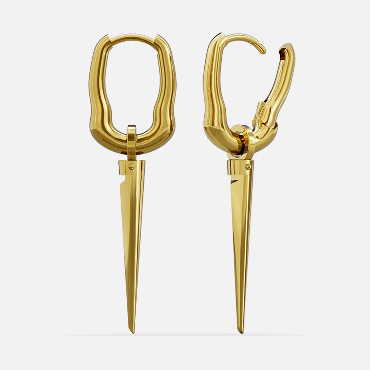 TAPERED EDGE EARRINGS