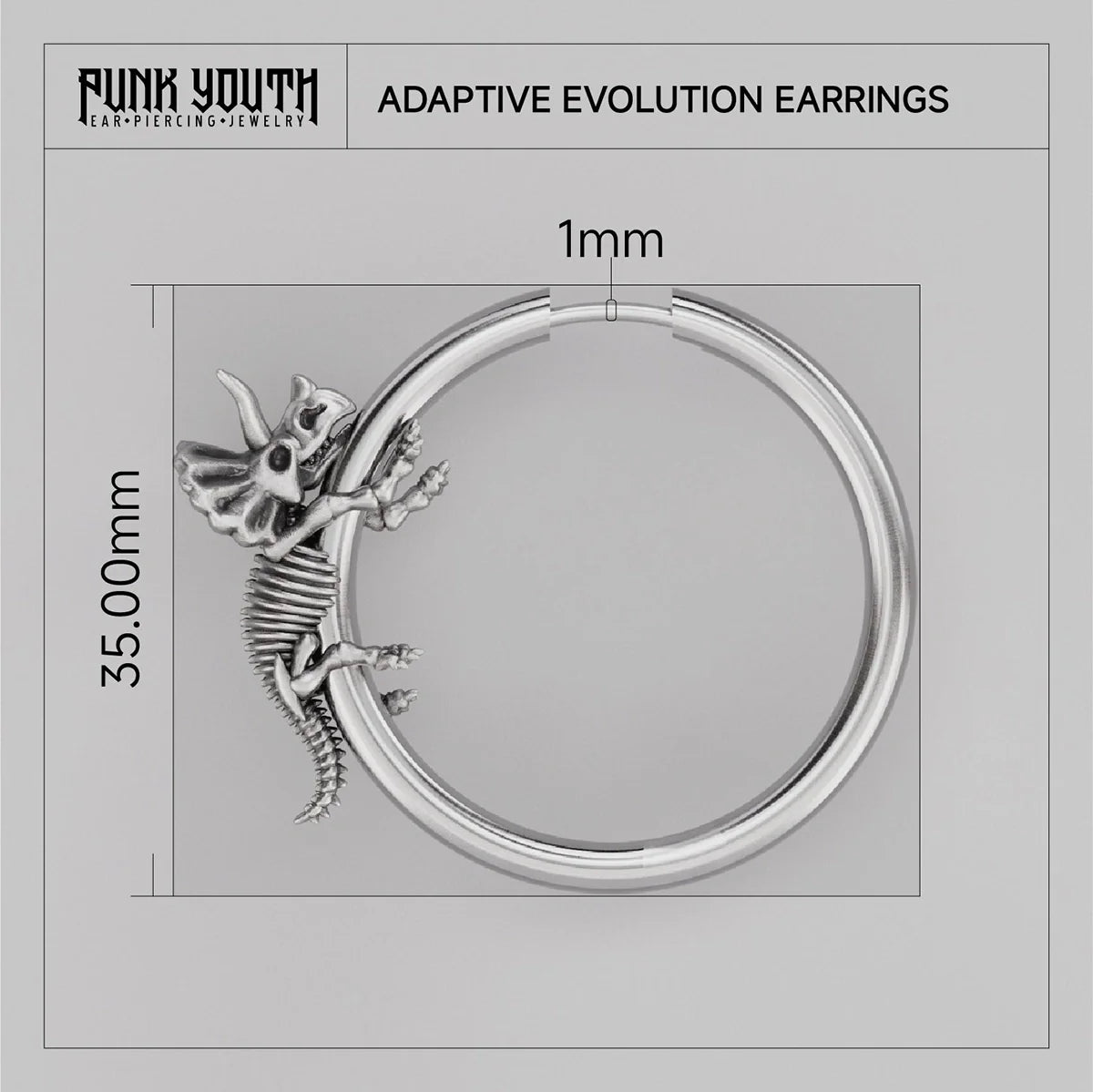 ADAPTIVE EVOLUTION EARRINGS