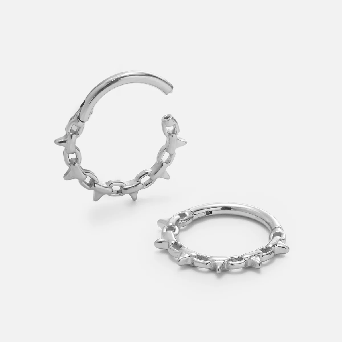 CHAIN & SPIKE SEPTUM CLICKER
