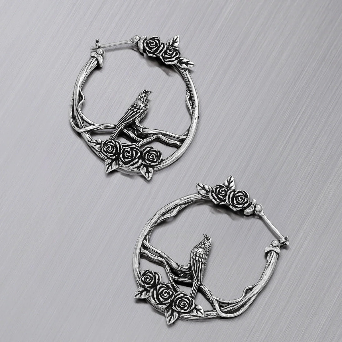 ROSEBIRD HOOP EARRINGS