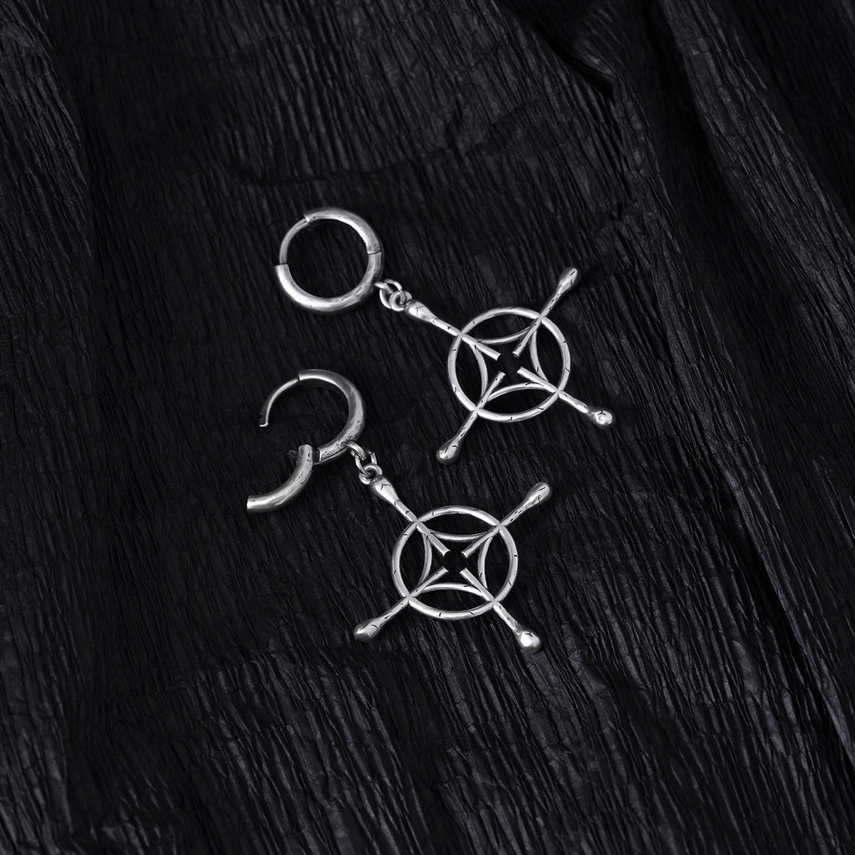 SYMMETRICAL CELESTIAL EARRINGS