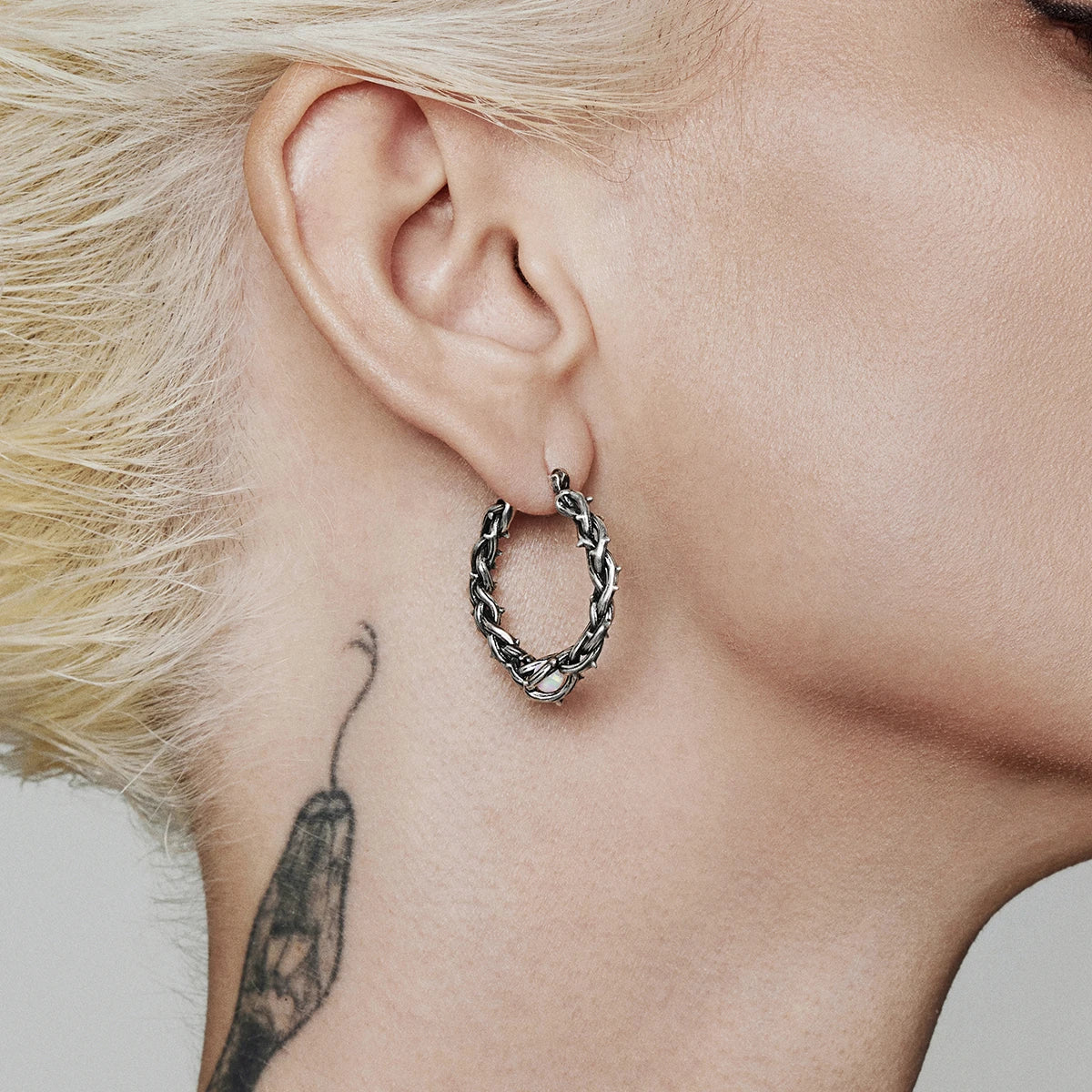 THORNS OPAL EARRINGS
