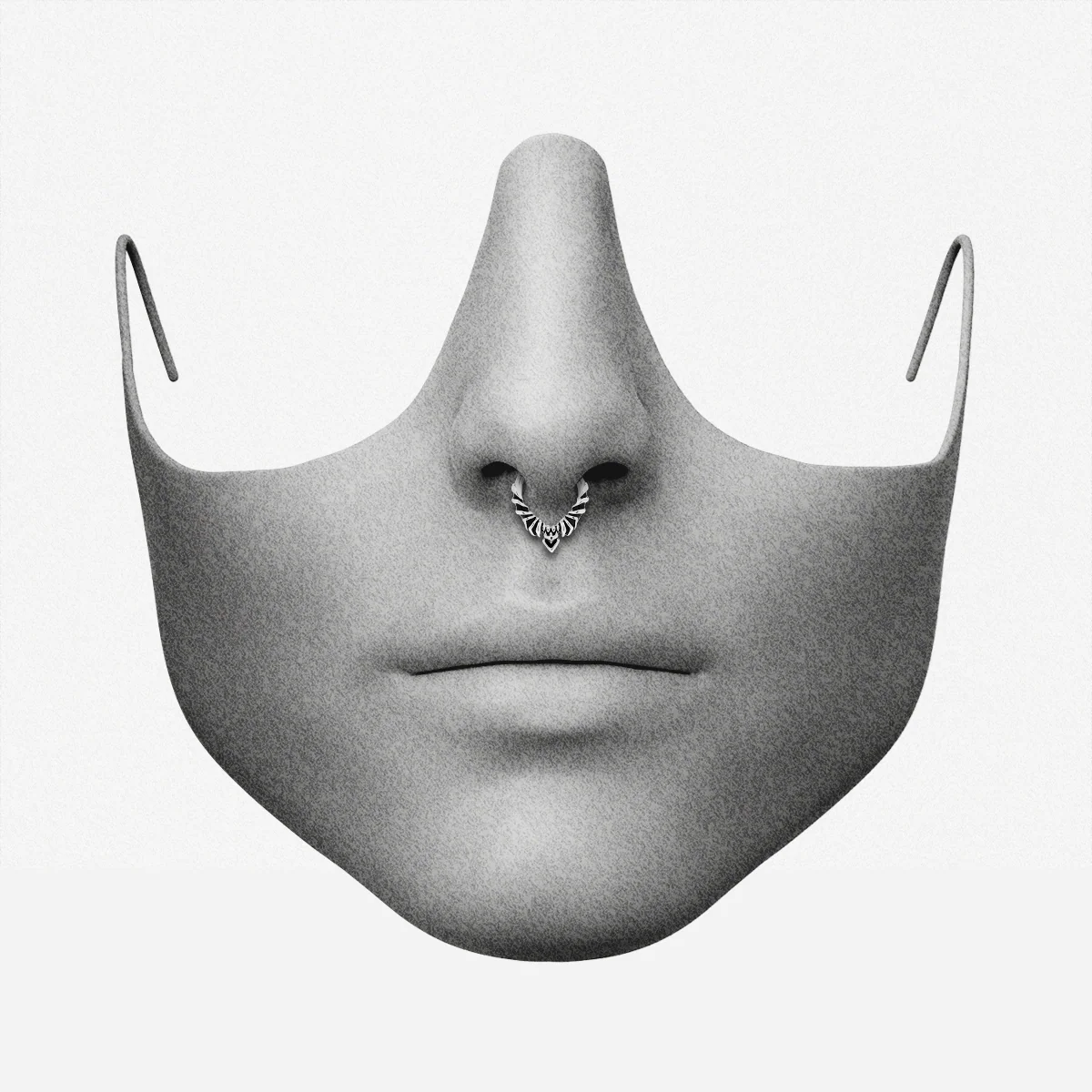 BAT WING SEPTUM CLICKER