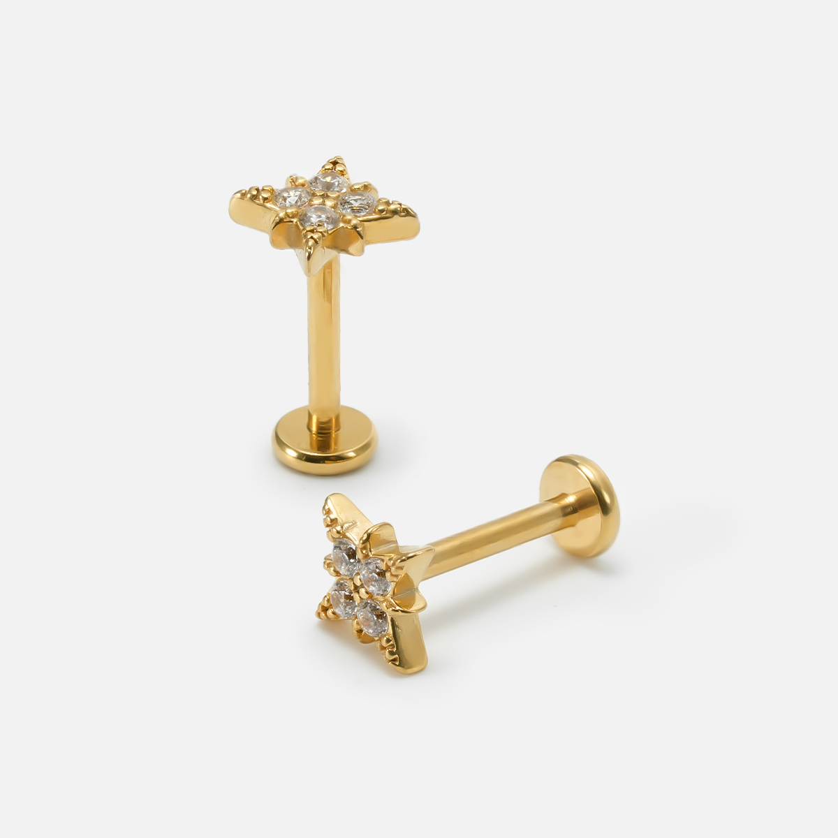 GUIDING STAR FLAT BACK STUD