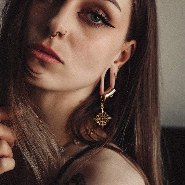 FLEUR-DE-LIS ELEGANCE EARRINGS