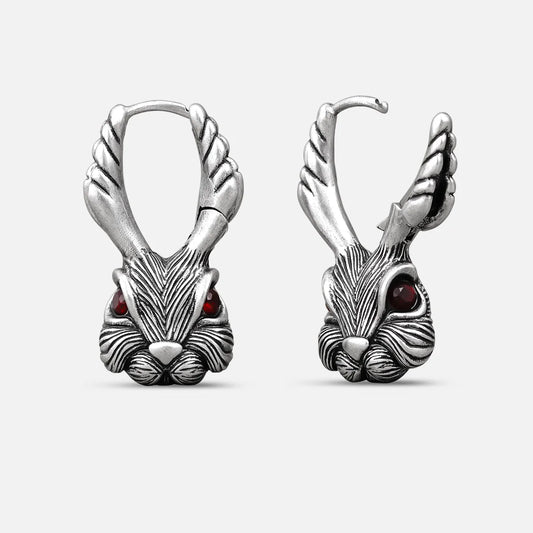 ENCHANTED JACKALOPE EARRINGS