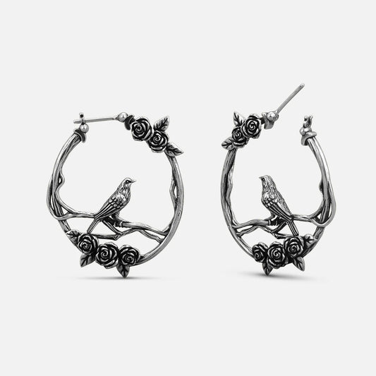 ROSEBIRD HOOP EARRINGS