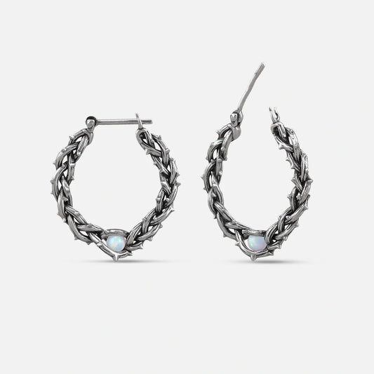 THORNS OPAL EARRINGS