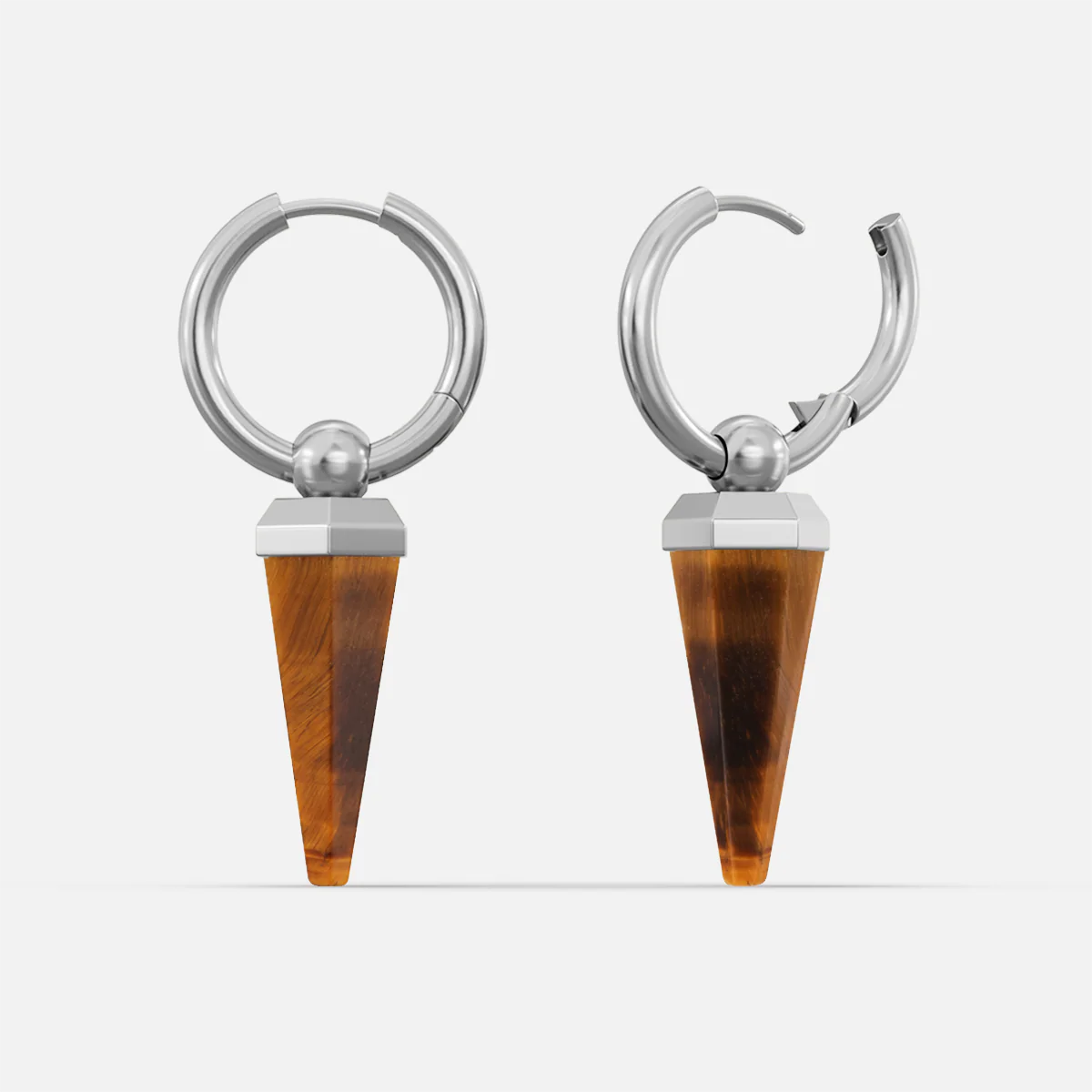 CRYSTAL PRISMATIC EARRINGS