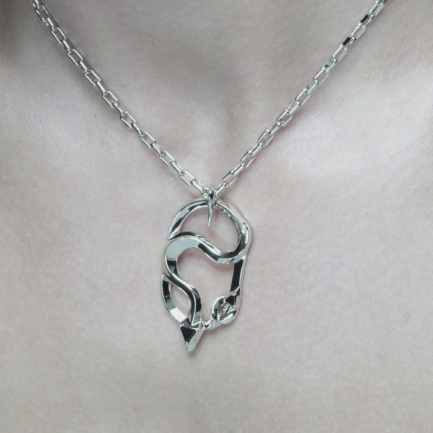 CAGED COIL PENDANT