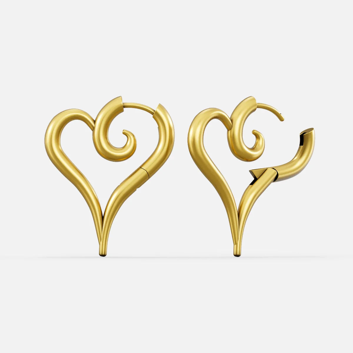 ETHEREAL HEARTFLOW EARRINGS