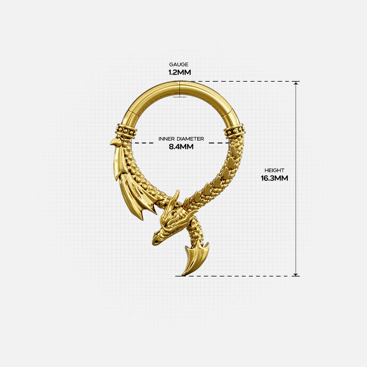 GUARDIAN DRAGON SEPTUM CLICKER