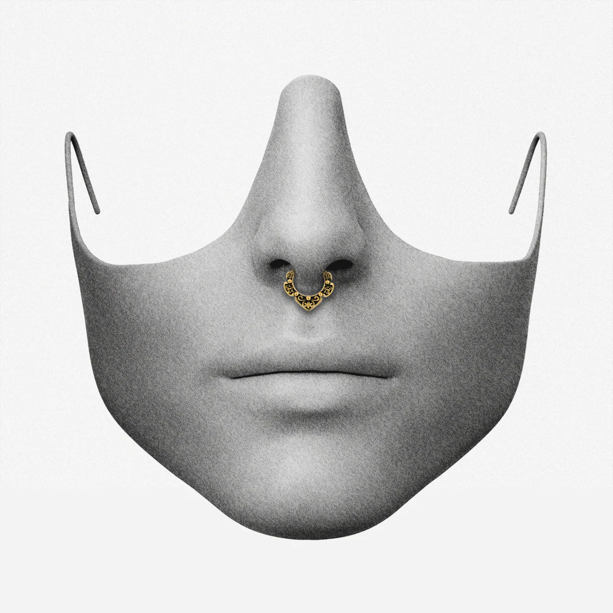 VICTORIAN BLOOM SEPTUM CLICKER