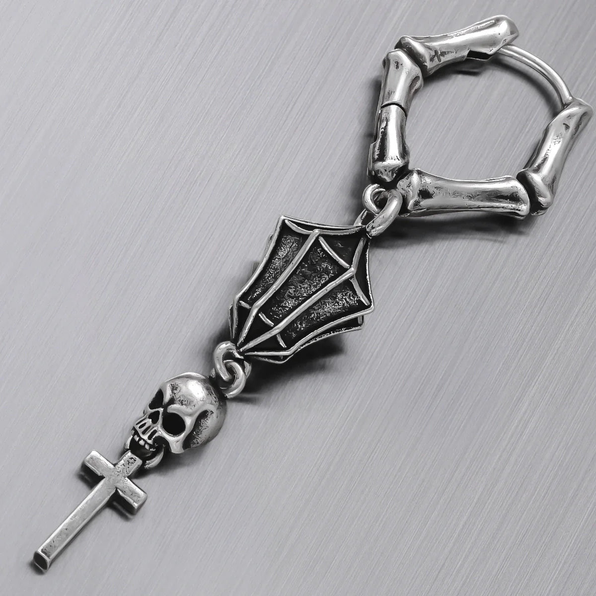 SKULL LANTERN EARRINGS