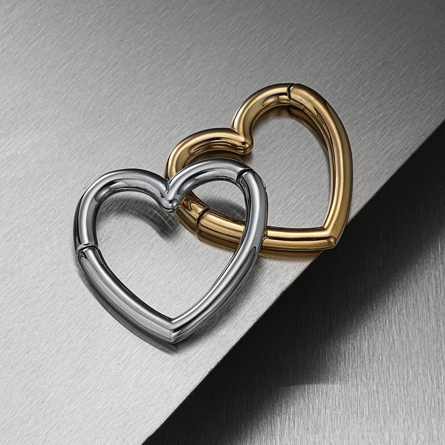 ROMANTIC HEART EAR WEIGHTS