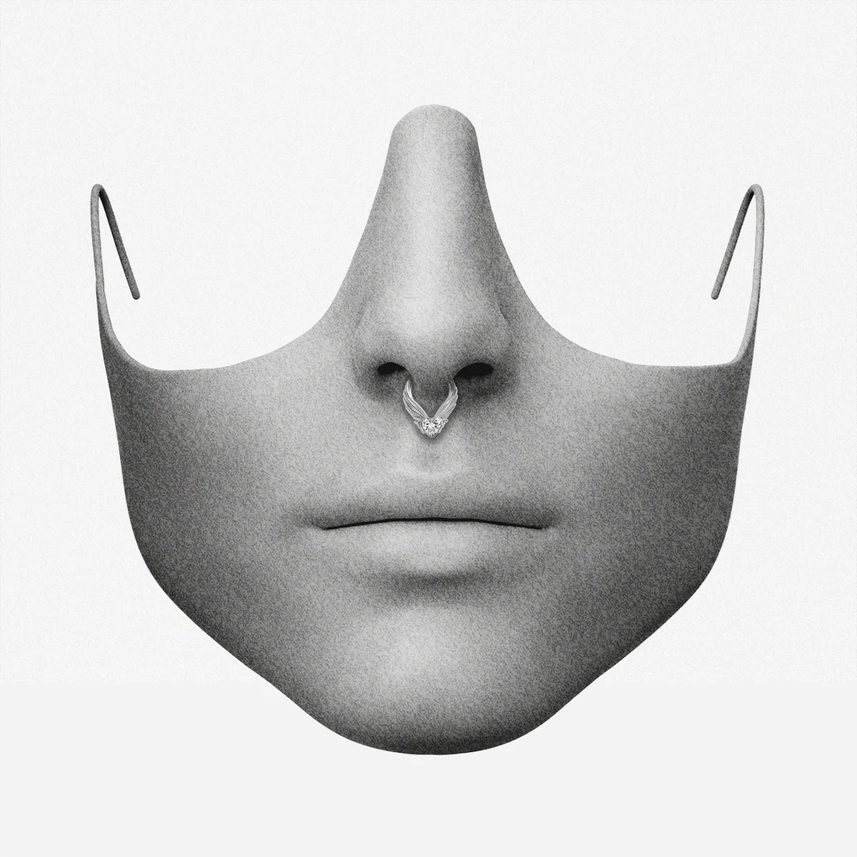 WINGED HEART SEPTUM CLICKER