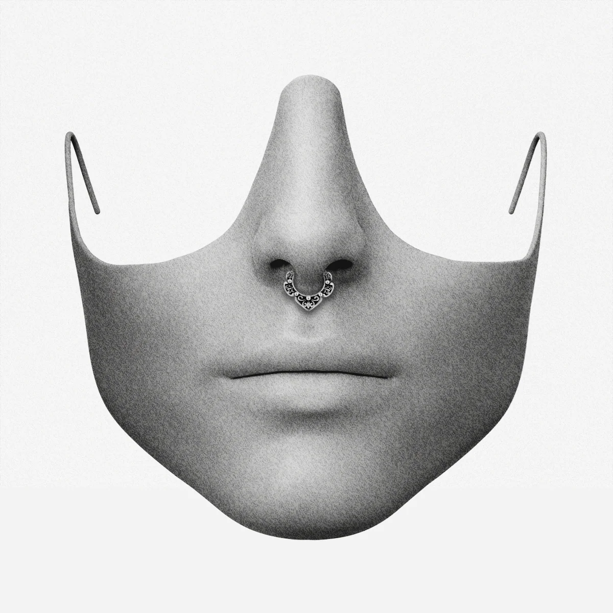 VICTORIAN BLOOM SEPTUM CLICKER