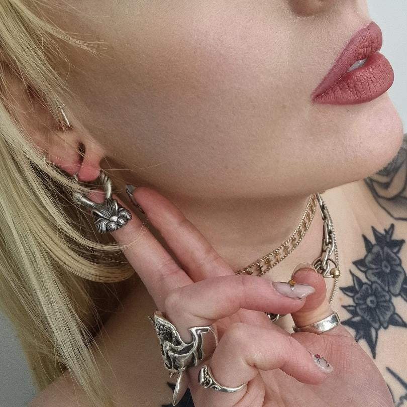 ENCHANTED JACKALOPE EARRINGS
