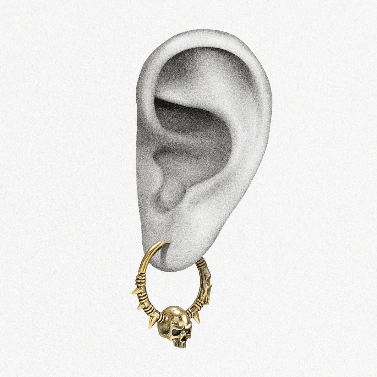 BONE WARRIOR EARRINGS