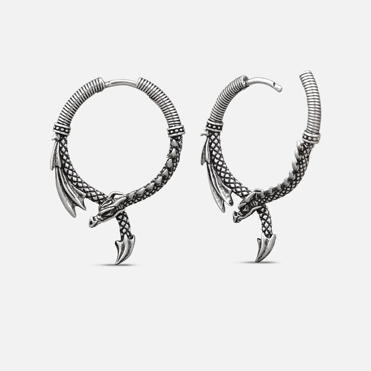 OUROBOROS DRAGON EARRINGS
