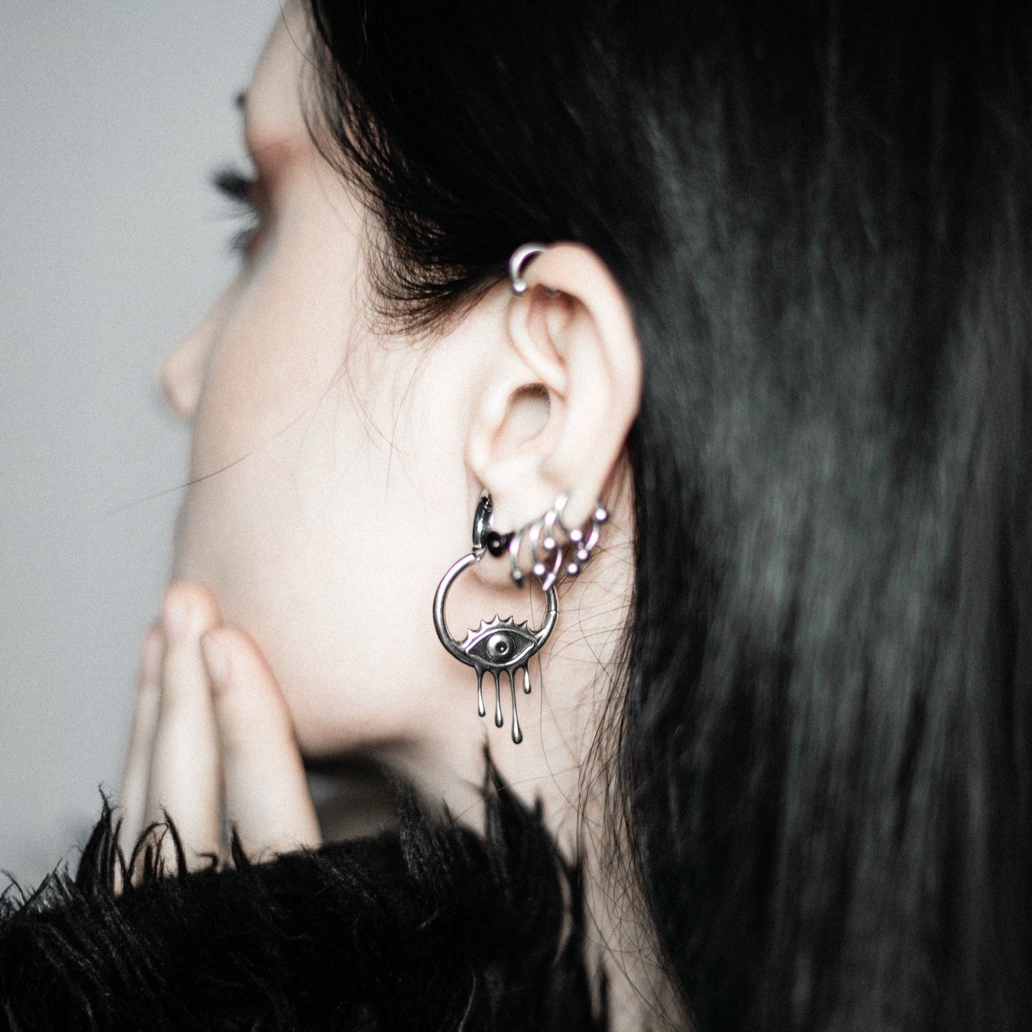SURREALIST EYE EARRINGS