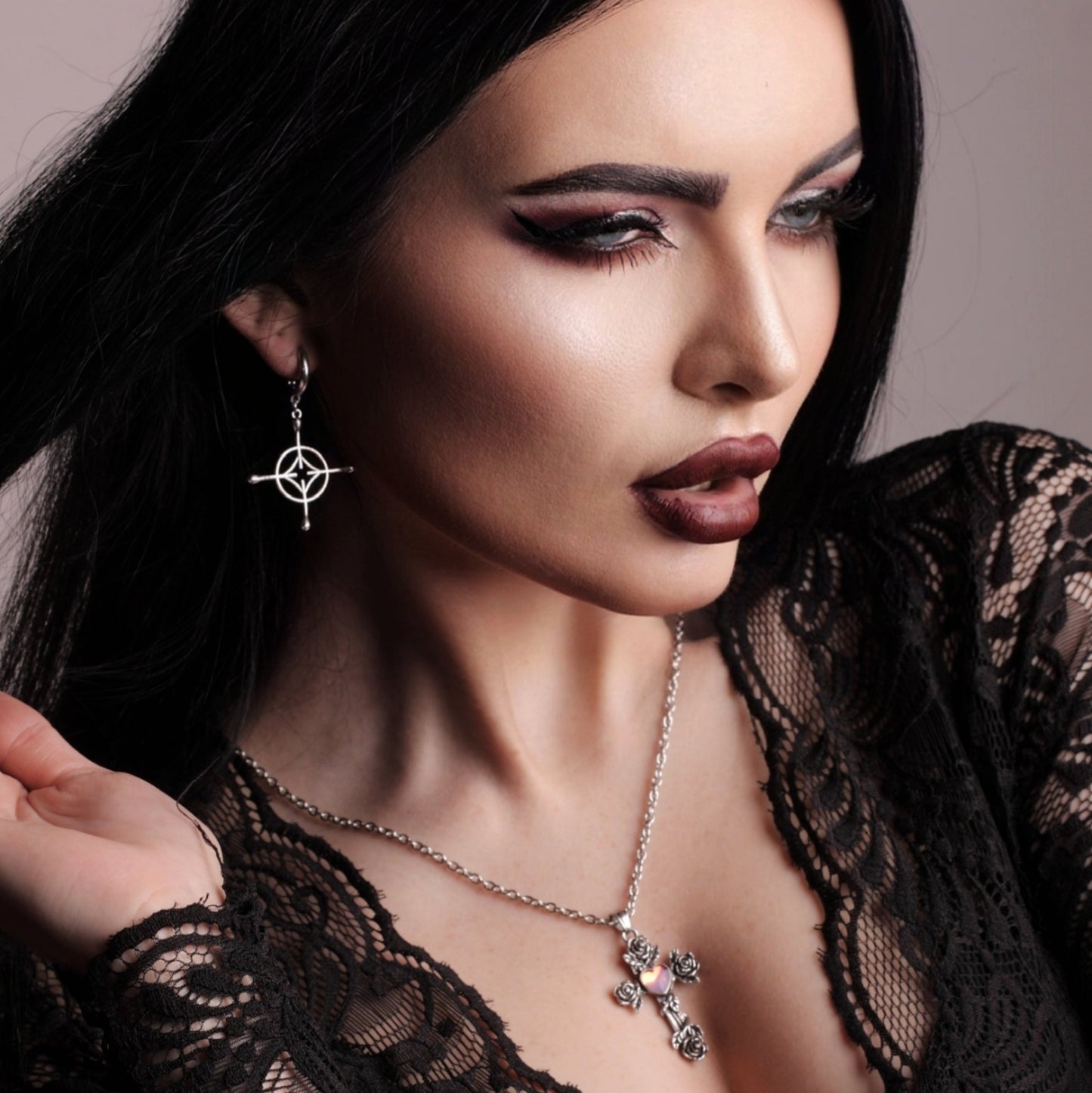 SYMMETRICAL CELESTIAL EARRINGS