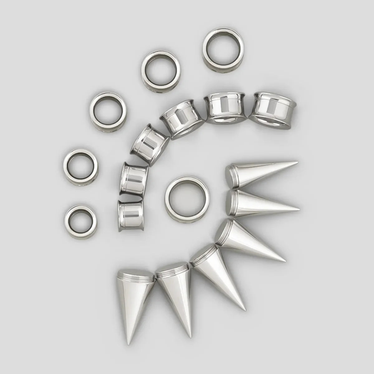 STELLAR STAINLESS STEEL EAR STRETCHING KIT