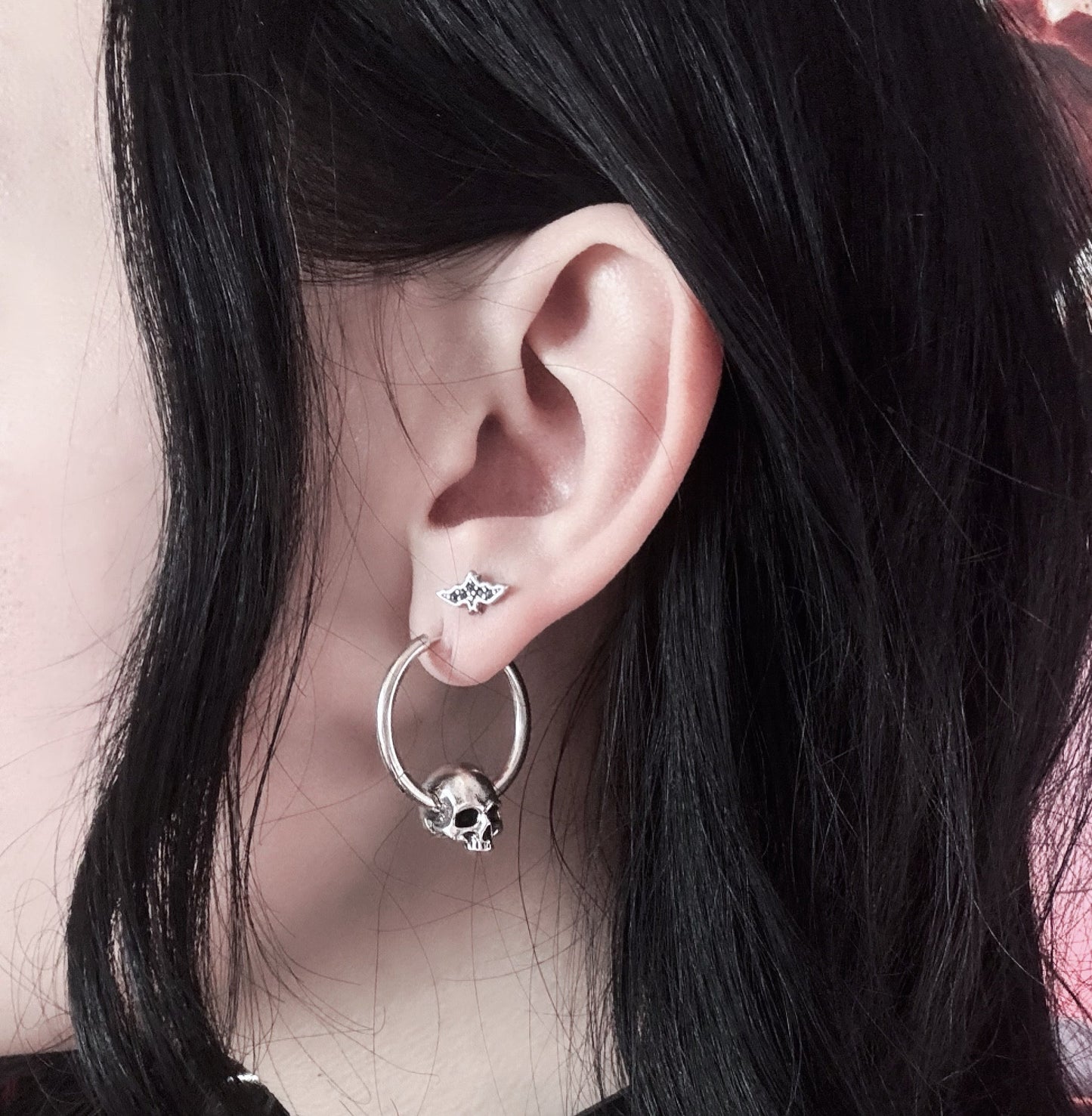 BRAVE SKULL EARRINGS