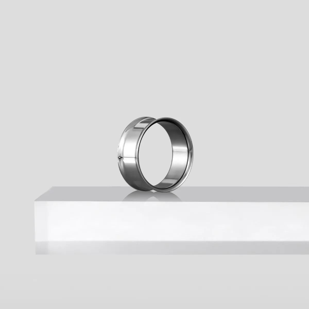 MINIMALIST LOOP TITANIUM TUNNELS