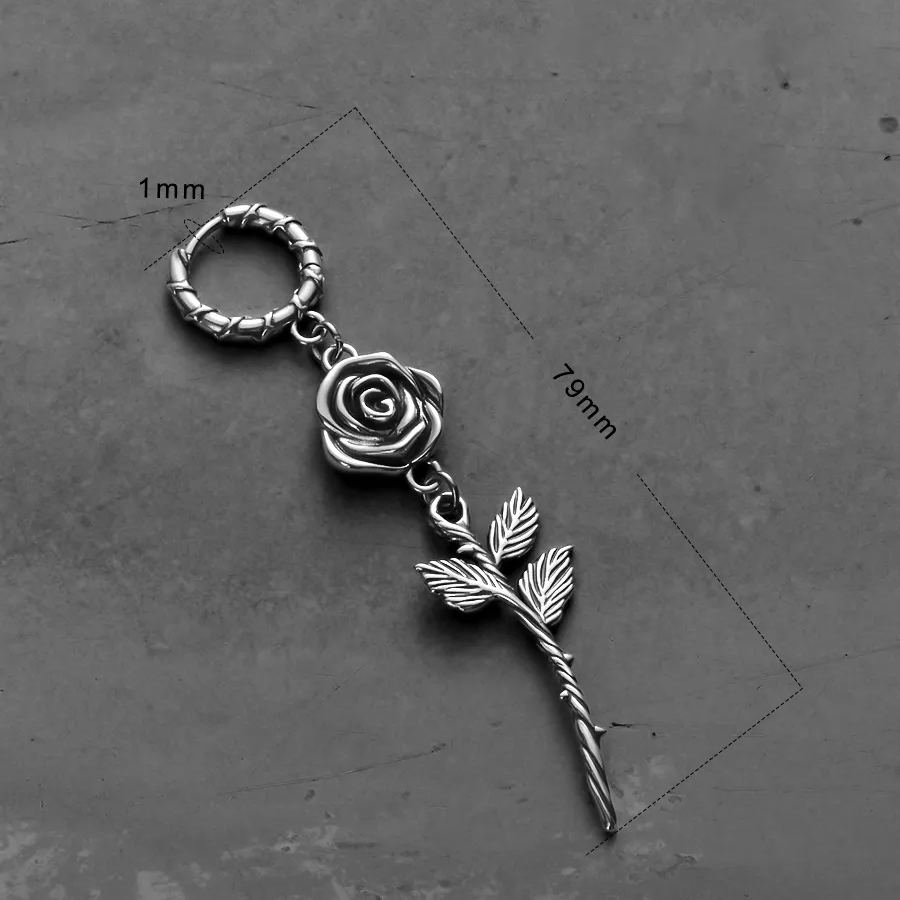 ELEGANT ROSE EARRINGS