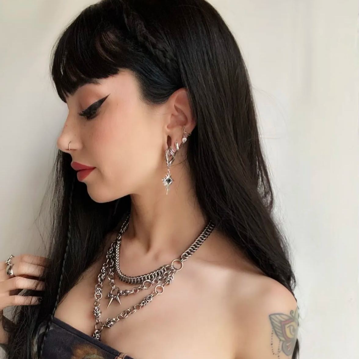WINGED HEARTBURST EARRINGS
